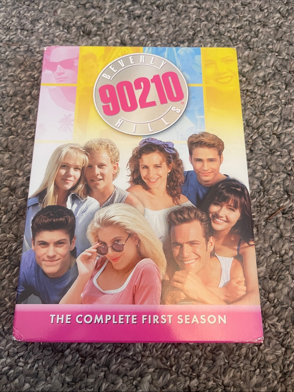 Beverly Hills 90210 The Complete First Season DVD - Pink/Yellow/Blue Artwork